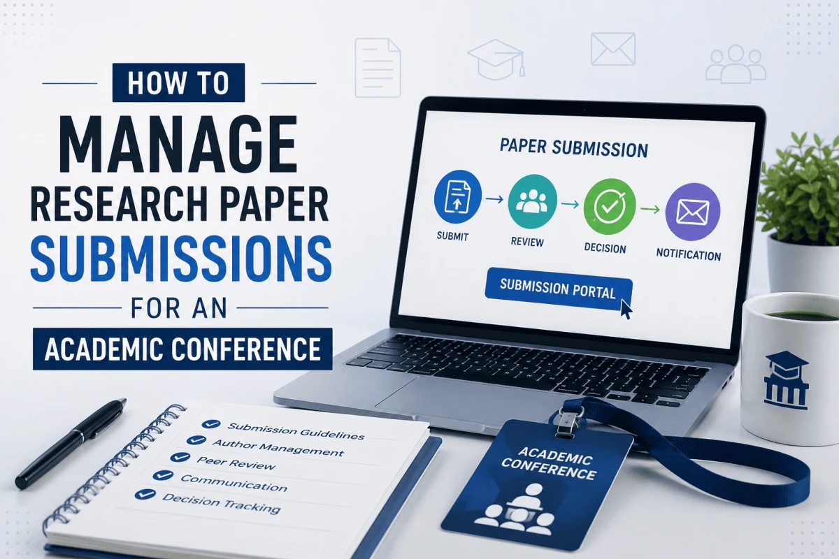 How to Manage Research Paper Submissions for an Academic Conference