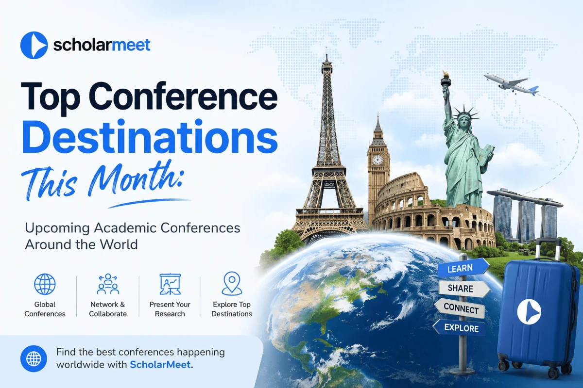 Upcoming Academic Conferences Around the World: Top Conference Destinations This Month