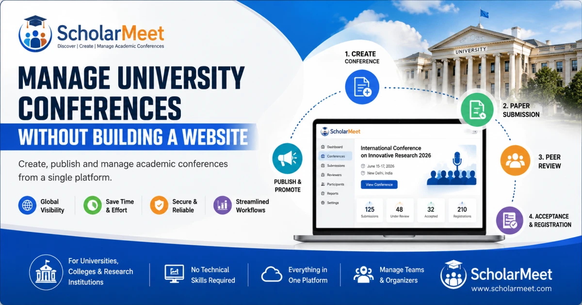 How Can Universities Manage Conferences Without Building a Dedicated Conference Website?