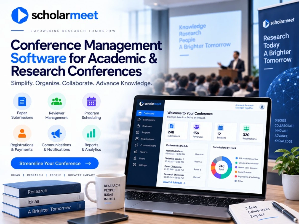 Conference Management Software for Academic & Research Conferences