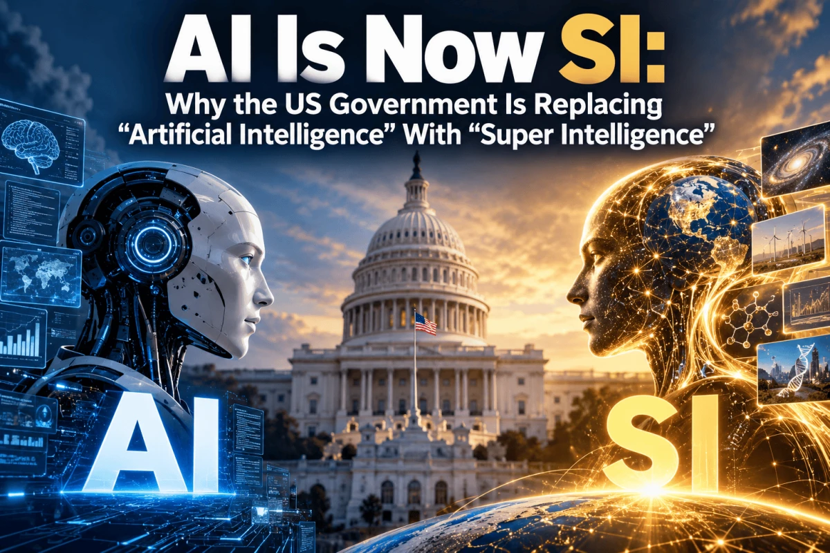 AI Is Now SI: Why the US Government Is Replacing "Artificial Intelligence" With "Super Intelligence"
