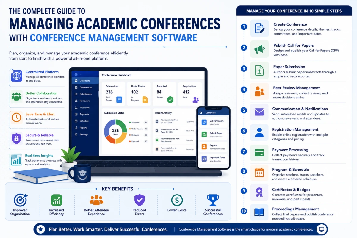 The Complete Guide to Managing Academic Conferences with Conference Management Software