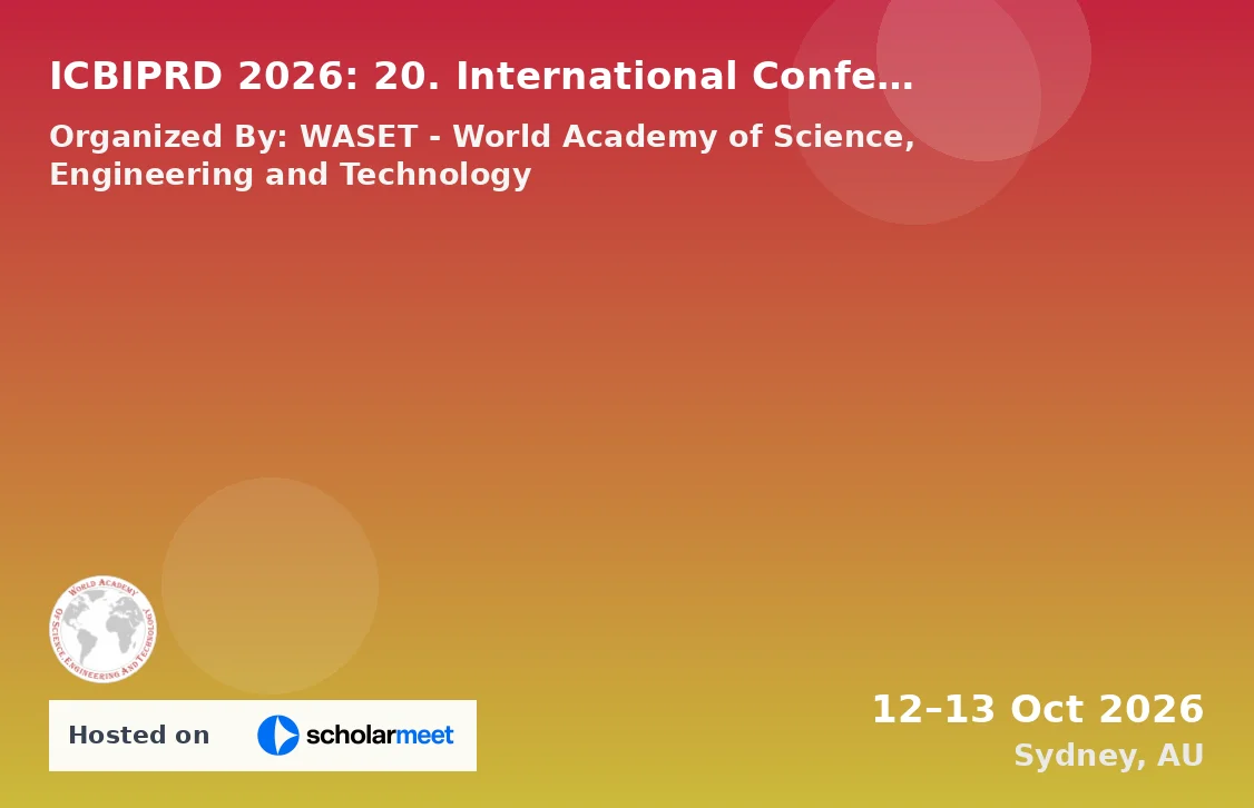 ICBIPRD 2026: 20. International Conference on Bronchology, Interventional Pulmonology and Respiratory Diseases
