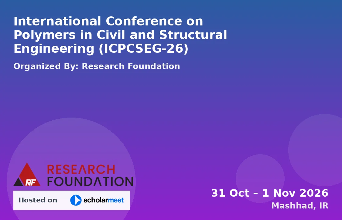 International Conference on Polymers in Civil and Structural Engineering (ICPCSEG-26)