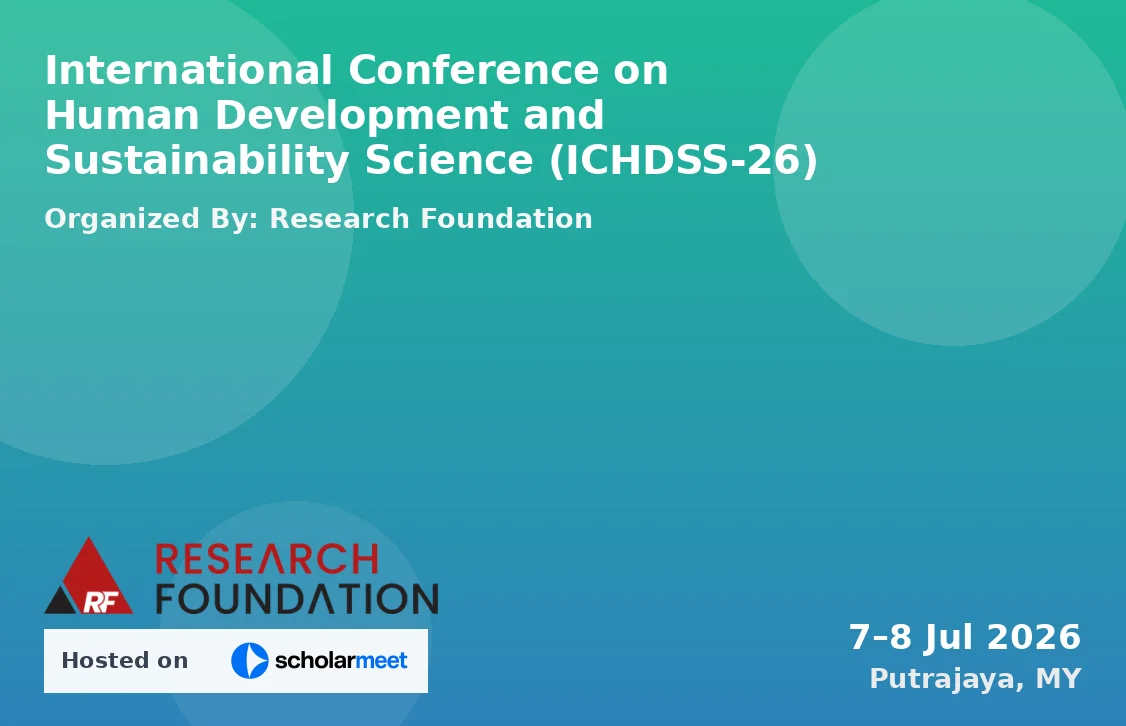 International Conference on Human Development and Sustainability Science (ICHDSS-26)