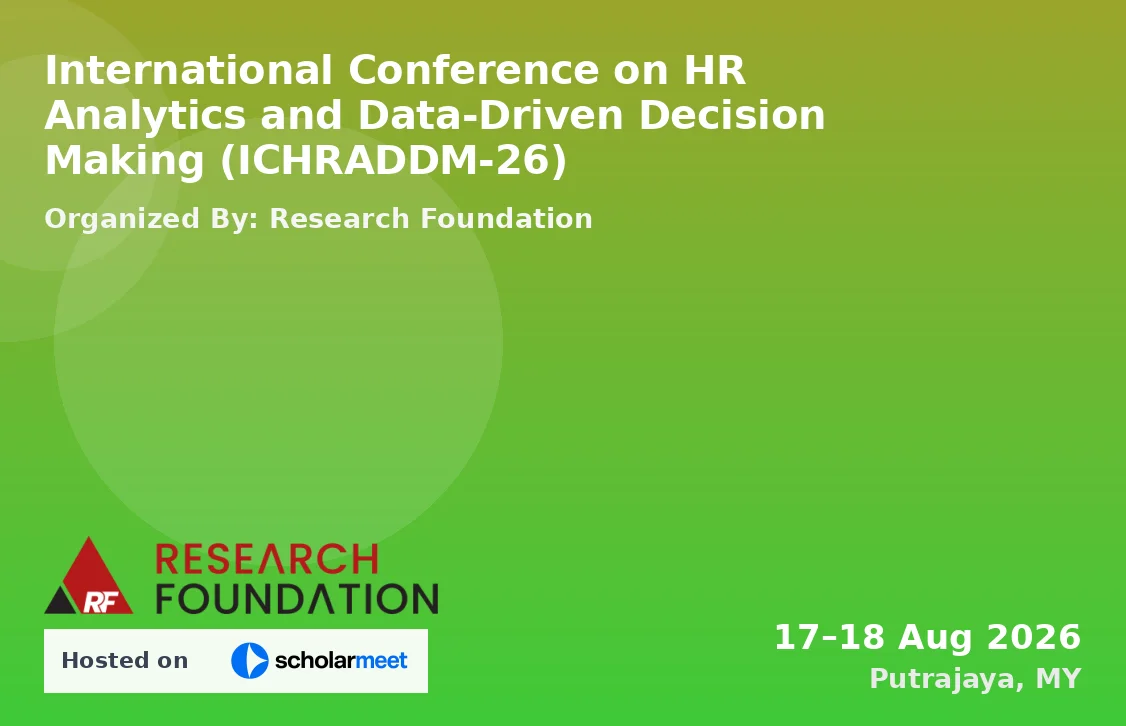 International Conference on HR Analytics and Data-Driven Decision Making (ICHRADDM-26)
