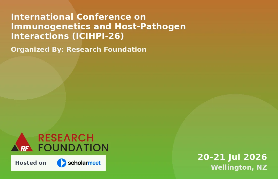 International Conference on Immunogenetics and Host-Pathogen Interactions (ICIHPI-26)
