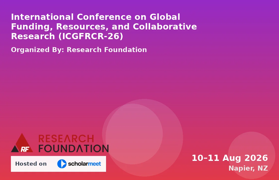 International Conference on Global Funding, Resources, and Collaborative Research (ICGFRCR-26)