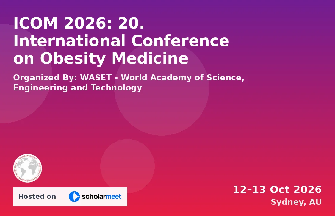 ICOM 2026: 20. International Conference on Obesity Medicine