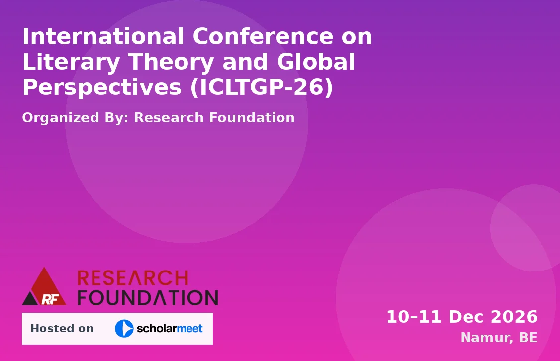 International Conference on Literary Theory and Global Perspectives (ICLTGP-26)