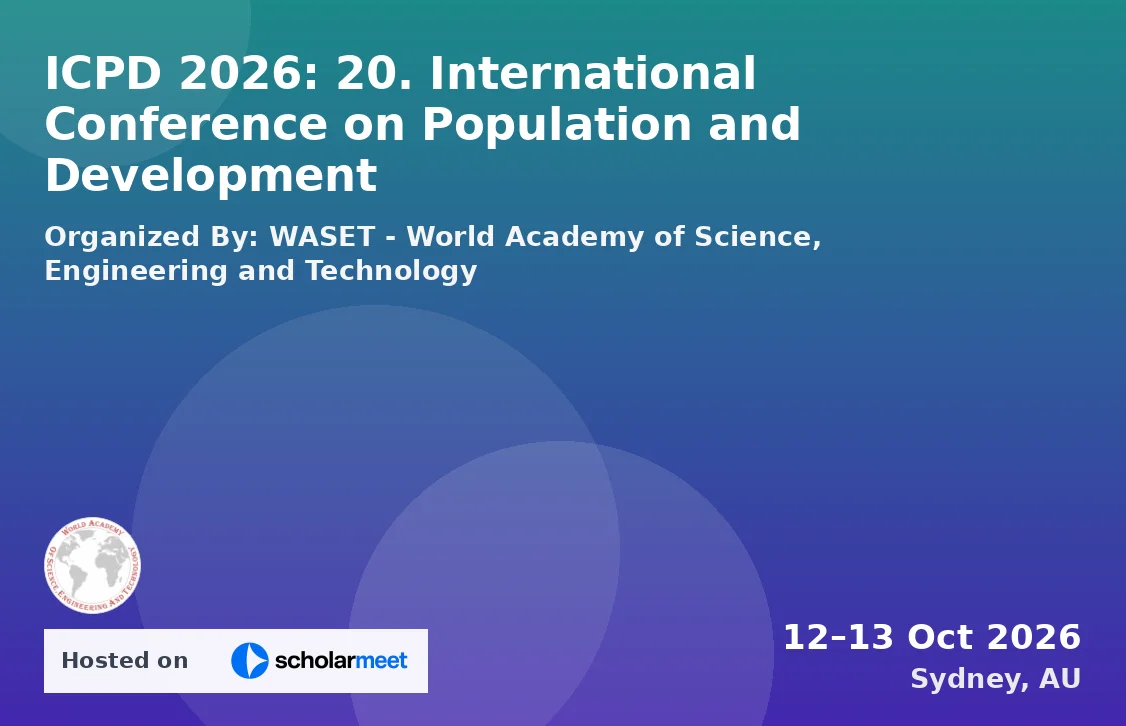 ICPD 2026: 20. International Conference on Population and Development