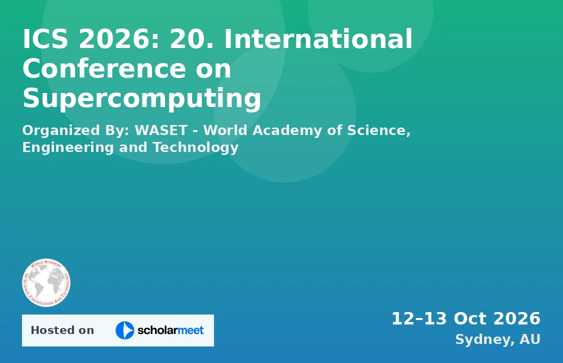 ICS 2026: 20. International Conference on Supercomputing