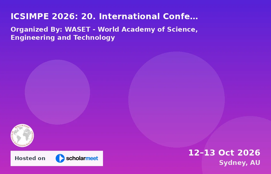 ICSIMPE 2026: 20. International Conference on Sports Injury Management and Performance Enhancement