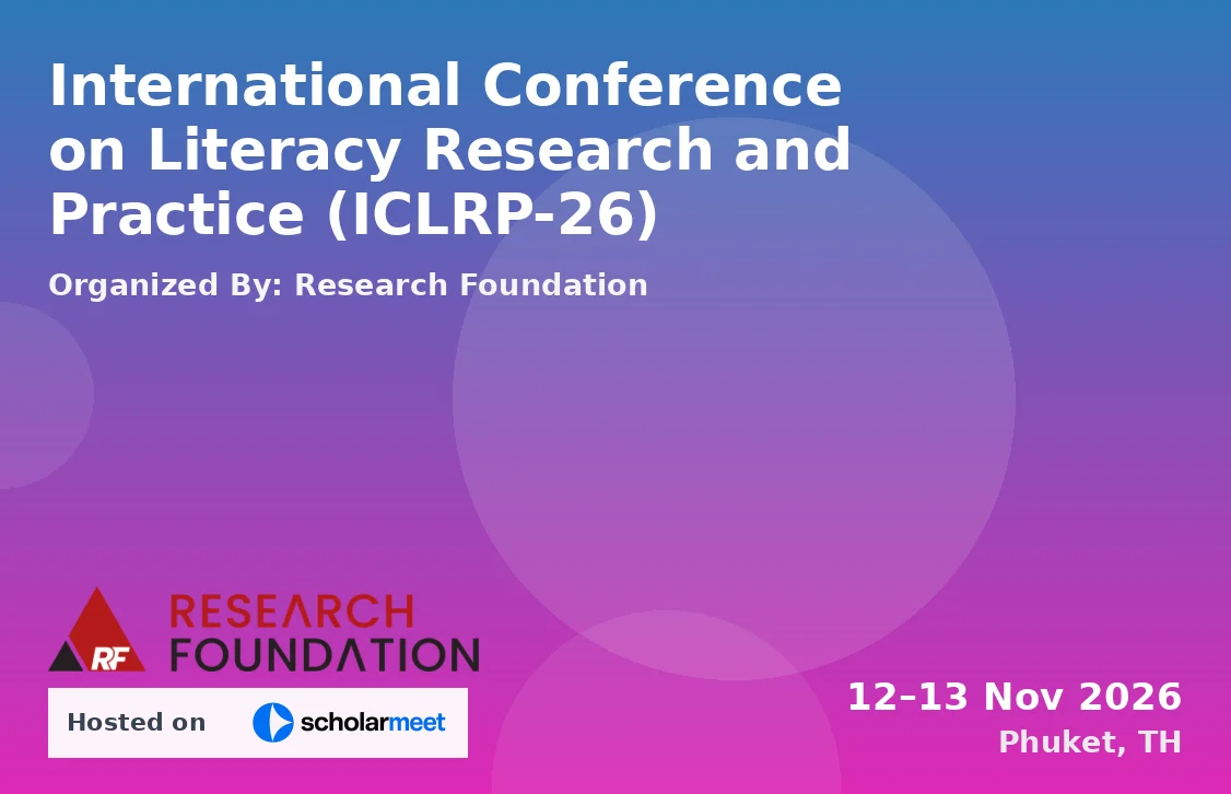 International Conference on Literacy Research and Practice (ICLRP-26)