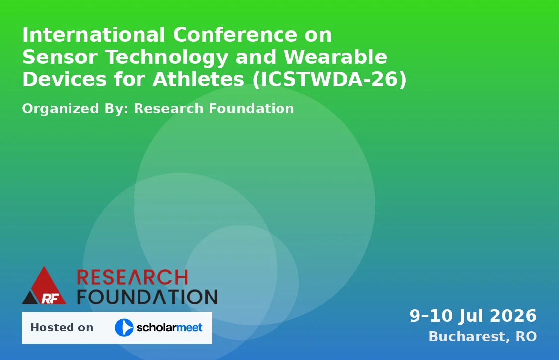 International Conference on Sensor Technology and Wearable Devices for Athletes (ICSTWDA-26)