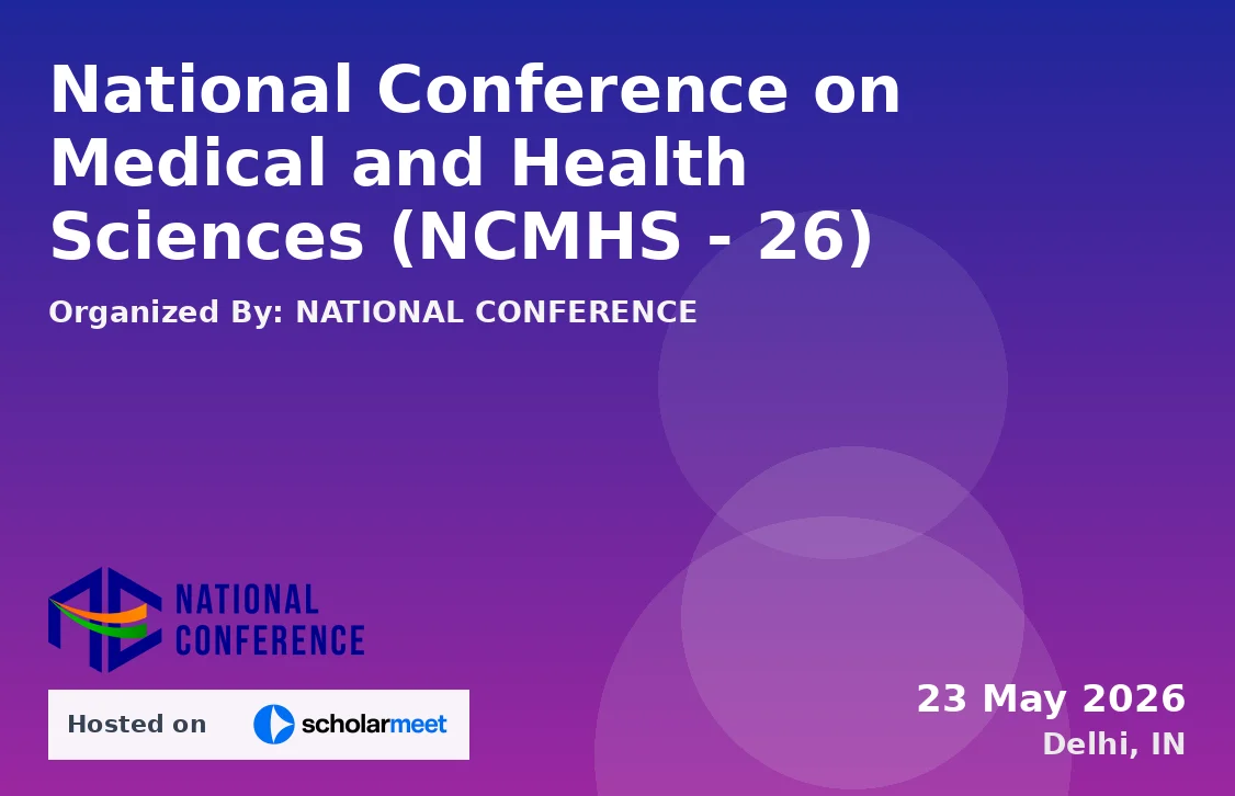 National Conference on Medical and Health Sciences (NCMHS - 26)