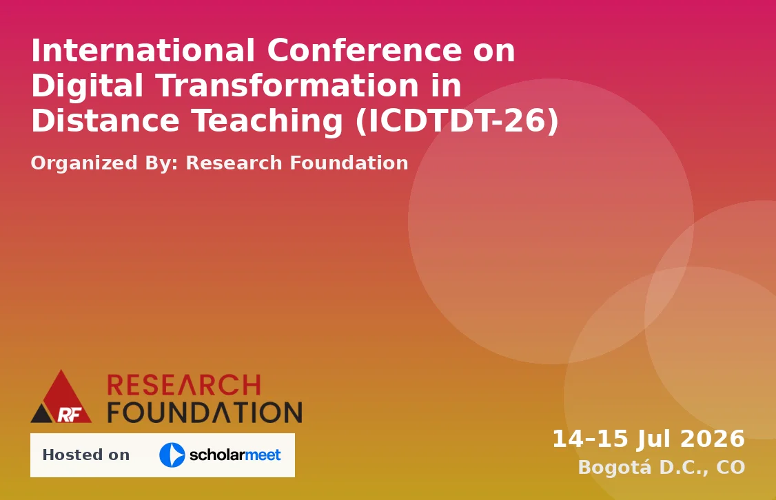 International Conference on Digital Transformation in Distance Teaching (ICDTDT-26)