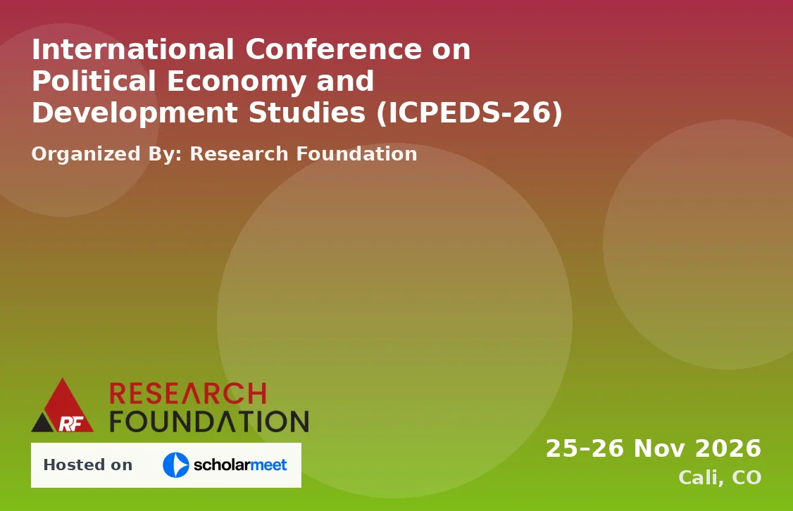 International Conference on Political Economy and Development Studies (ICPEDS-26)