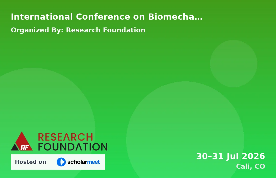 International Conference on Biomechanical Analysis of Athletic Movements and Performance (ICBAAMP-26)