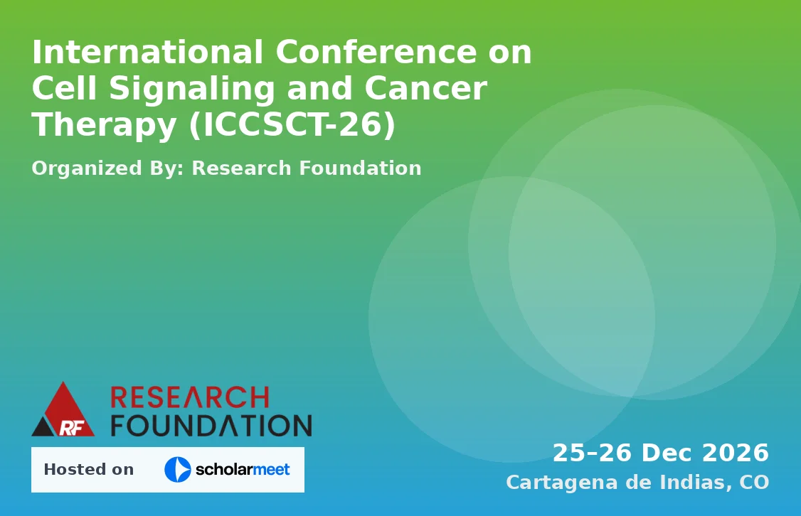 International Conference on Cell Signaling and Cancer Therapy (ICCSCT-26)