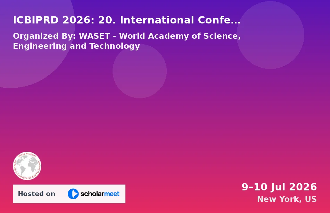 ICBIPRD 2026: 20. International Conference on Bronchology, Interventional Pulmonology and Respiratory Diseases
