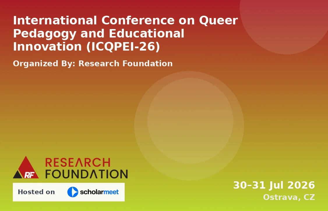 International Conference on Queer Pedagogy and Educational Innovation (ICQPEI-26)