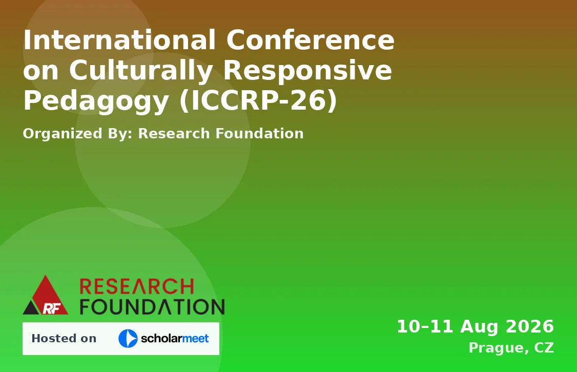 International Conference on Culturally Responsive Pedagogy (ICCRP-26)