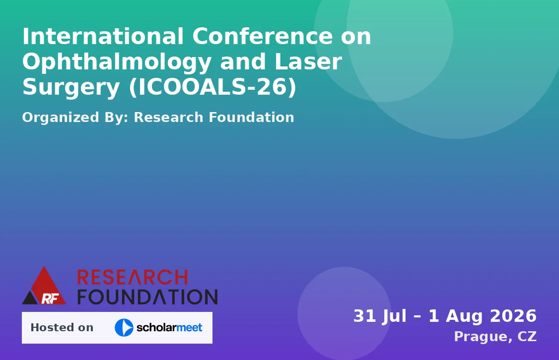 International Conference on Ophthalmology and Laser Surgery (ICOOALS-26)