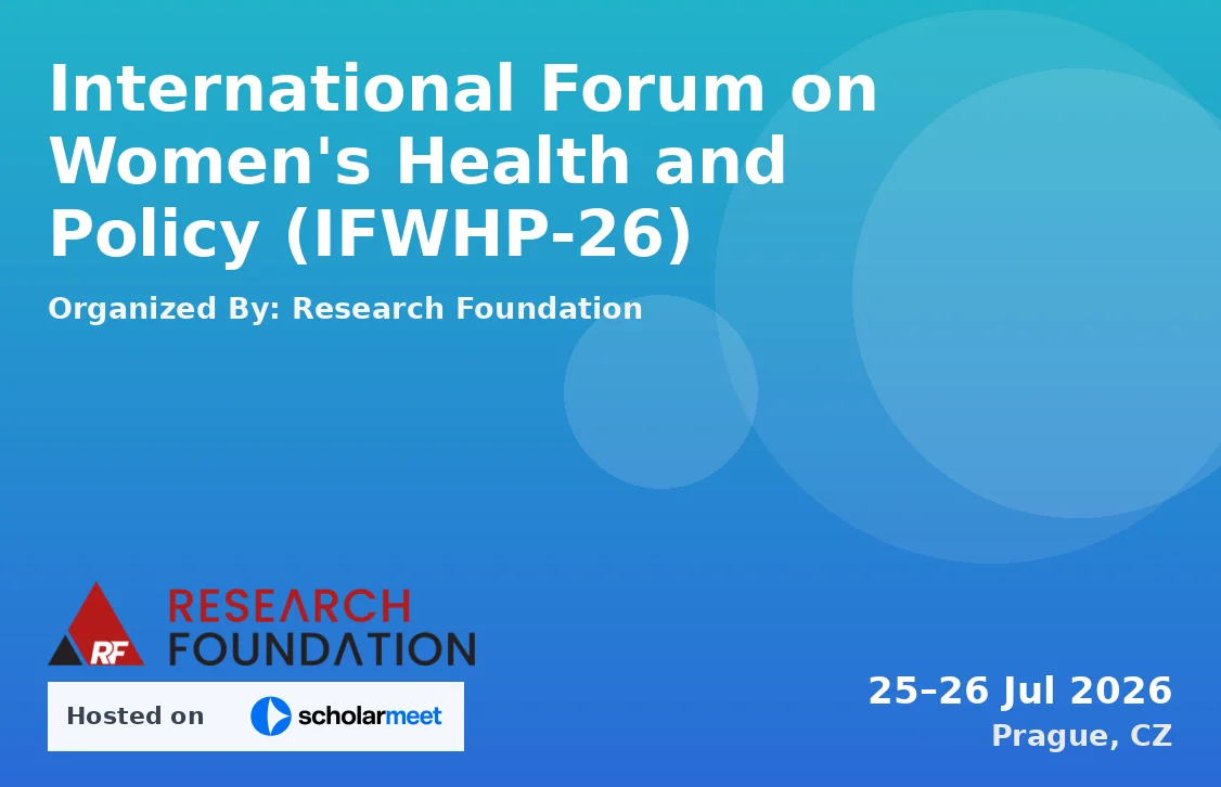 International Forum on Women's Health and Policy (IFWHP-26)