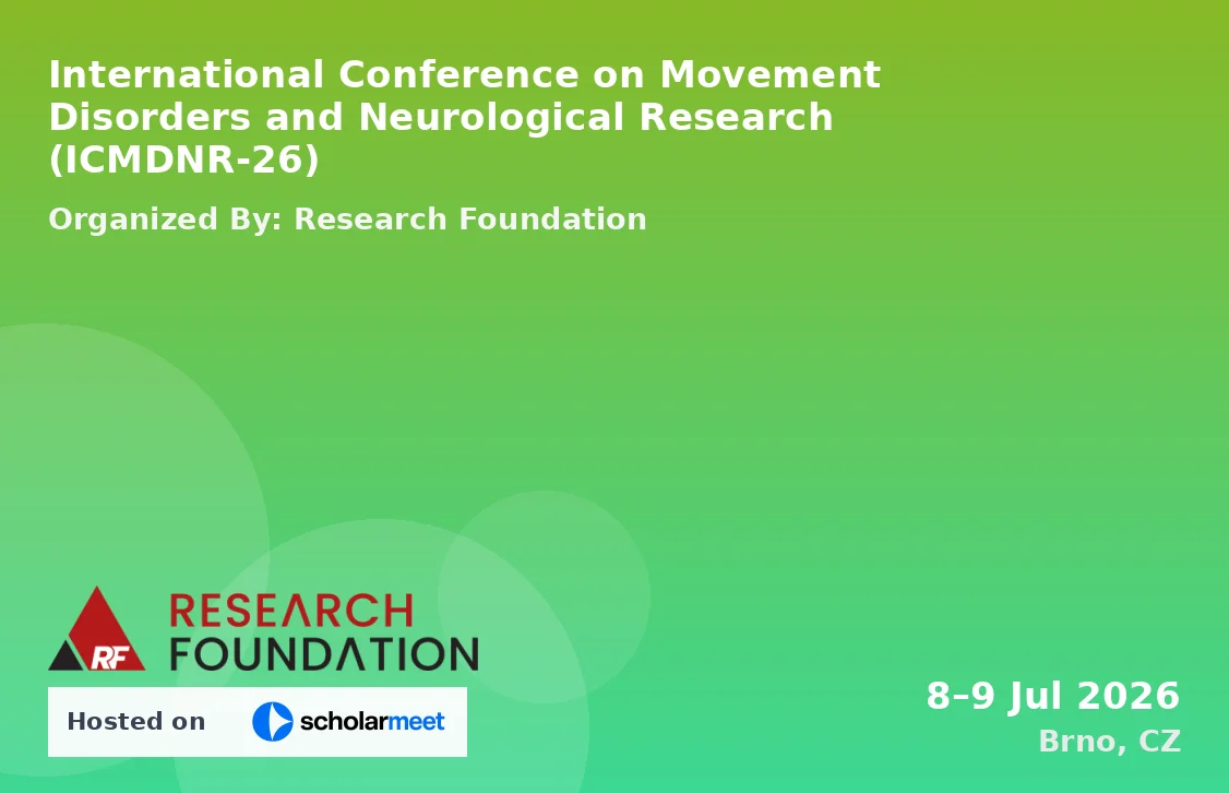 International Conference on Movement Disorders and Neurological Research (ICMDNR-26)
