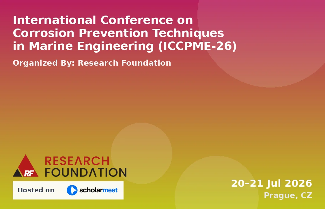 International Conference on Corrosion Prevention Techniques in Marine Engineering (ICCPME-26)