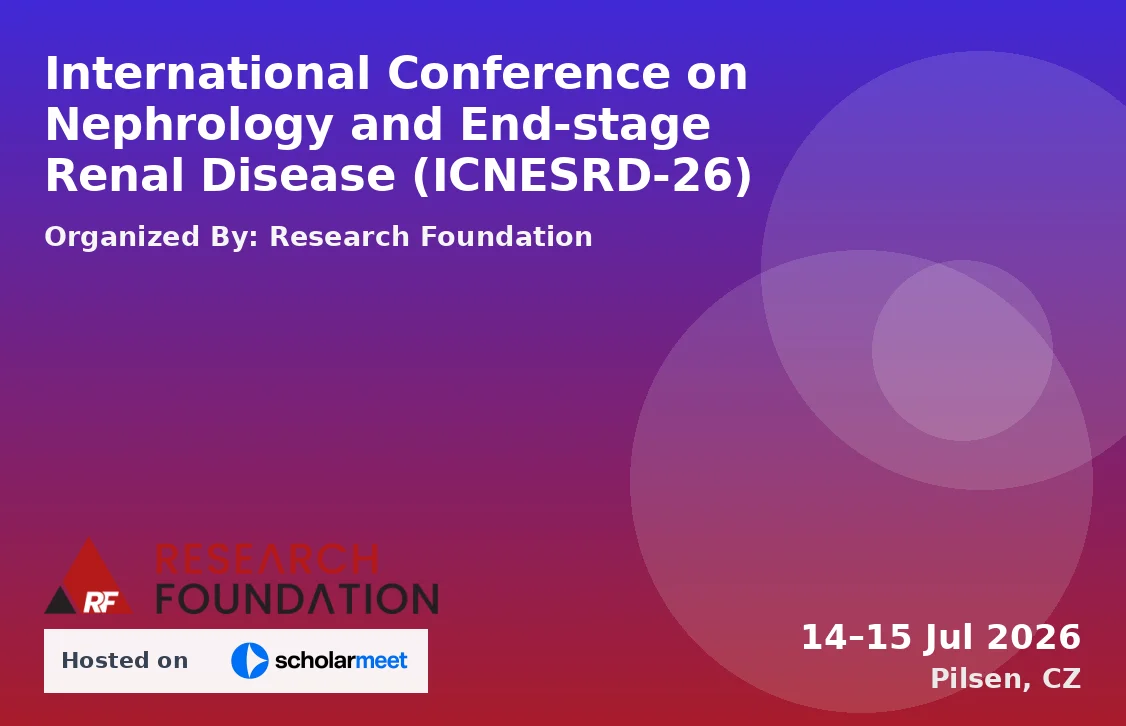 International Conference on Nephrology and End-stage Renal Disease (ICNESRD-26)