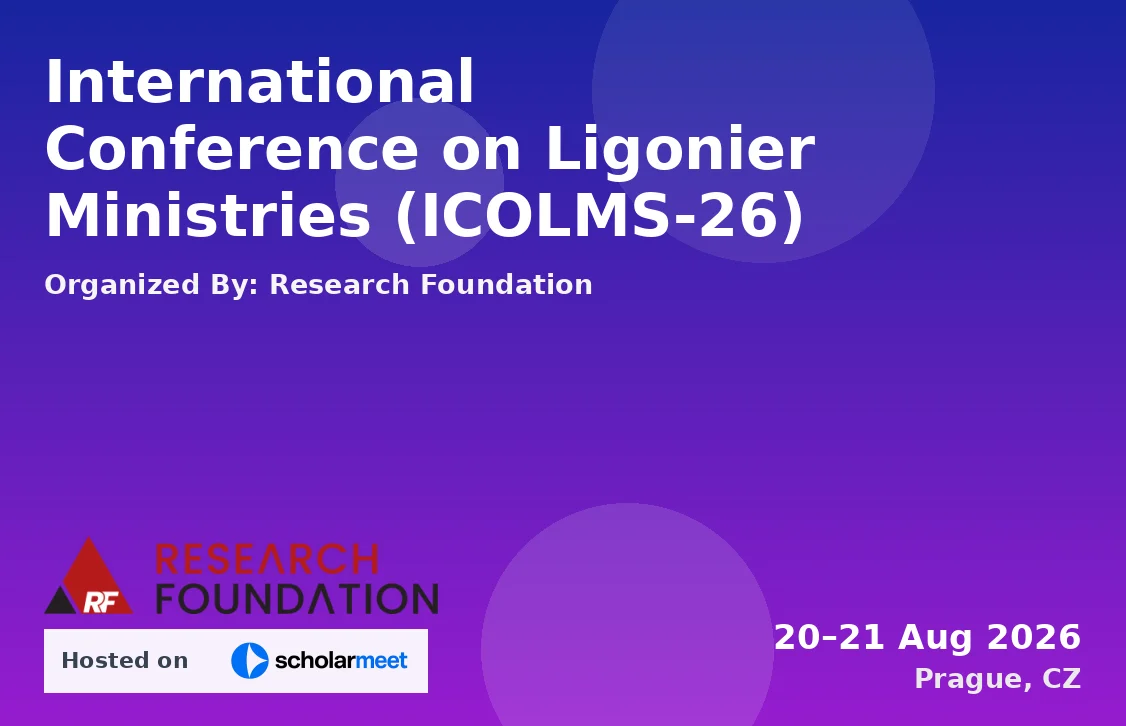 International Conference on Ligonier Ministries (ICOLMS-26)