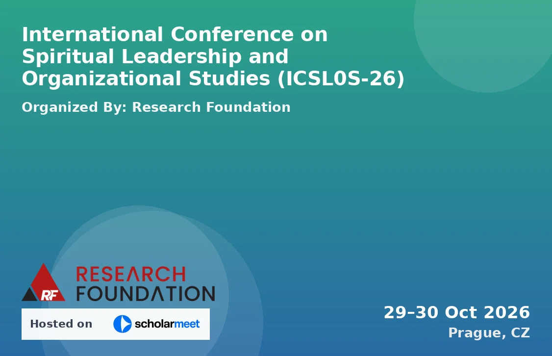 International Conference on Spiritual Leadership and Organizational Studies (ICSL0S-26)