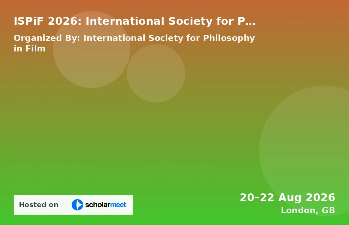 ISPiF 2026: International Society for Philosophy in Film Fifth Annual Symposium: Dreams and Nightmares in Philosophy and Film