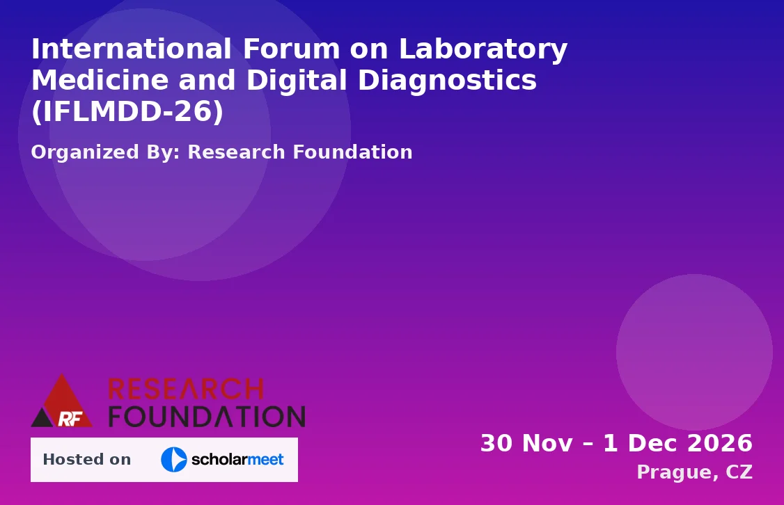 International Forum on Laboratory Medicine and Digital Diagnostics (IFLMDD-26)