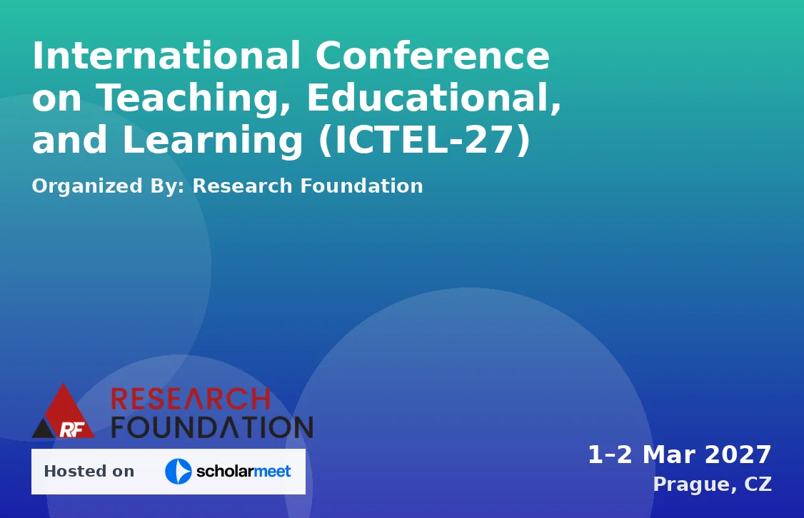 International Conference on Teaching, Educational, and Learning (ICTEL-27)
