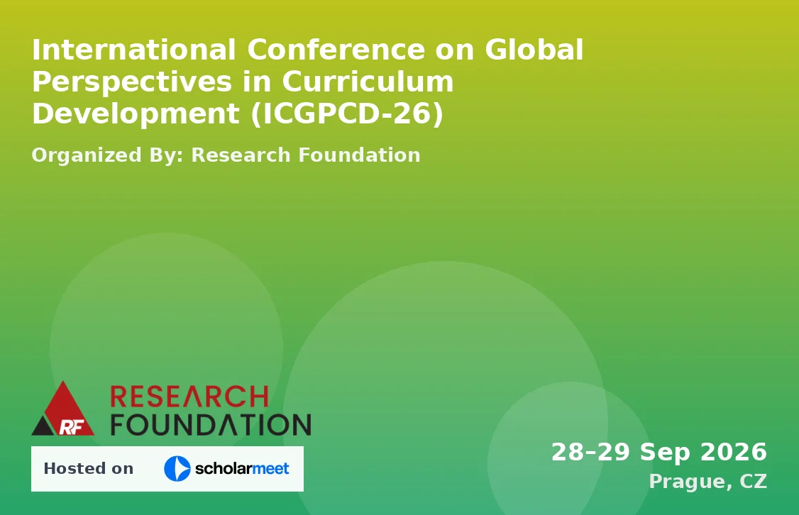 International Conference on Global Perspectives in Curriculum Development (ICGPCD-26)