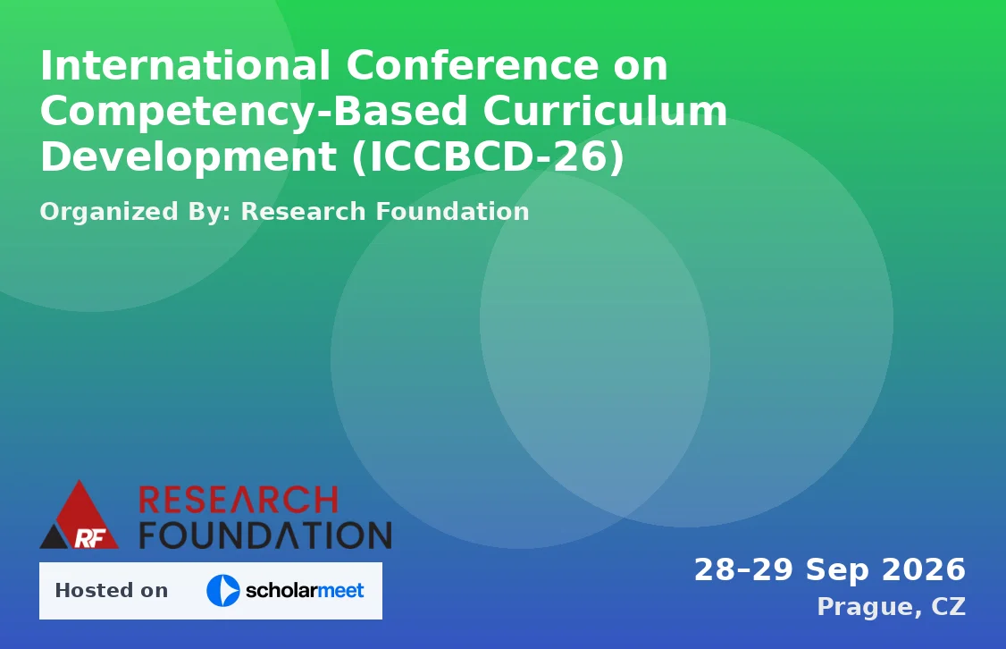 International Conference on Competency-Based Curriculum Development (ICCBCD-26)