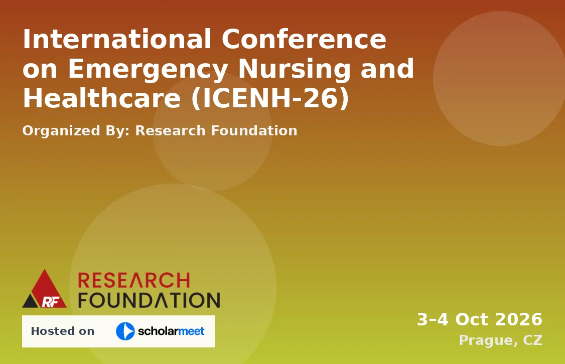 International Conference on Emergency Nursing and Healthcare (ICENH-26)