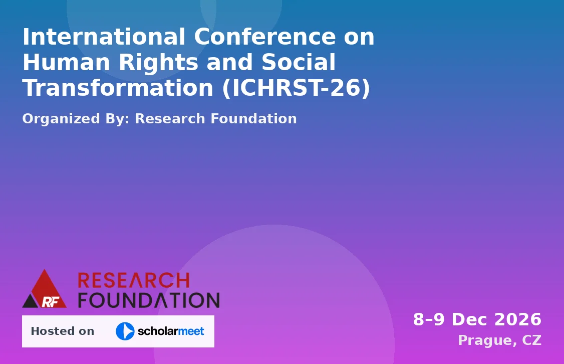International Conference on Human Rights and Social Transformation (ICHRST-26)