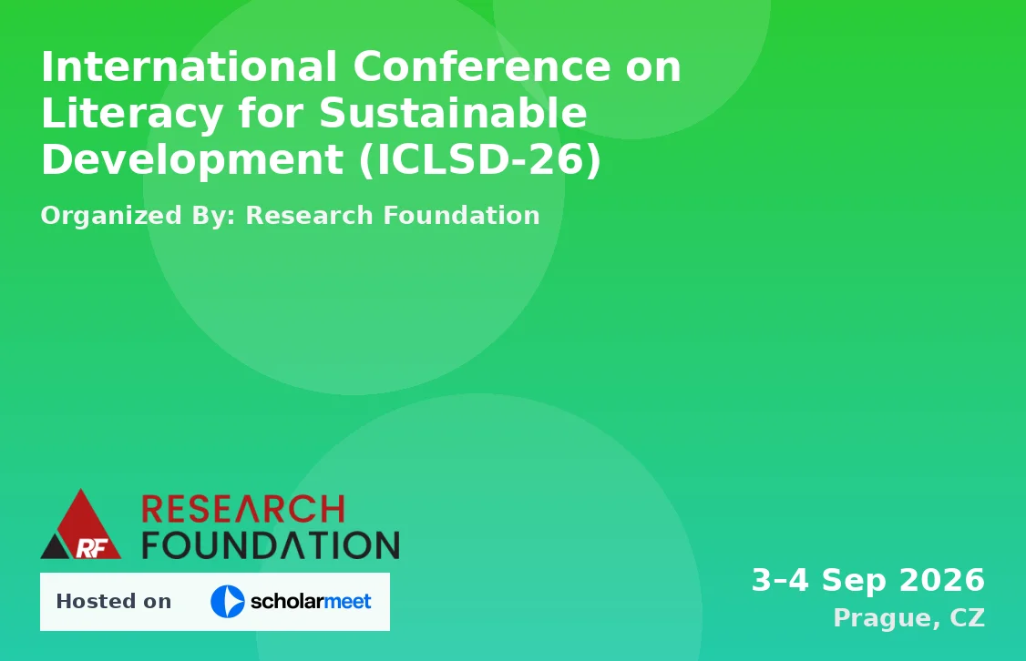 International Conference on Literacy for Sustainable Development (ICLSD-26)