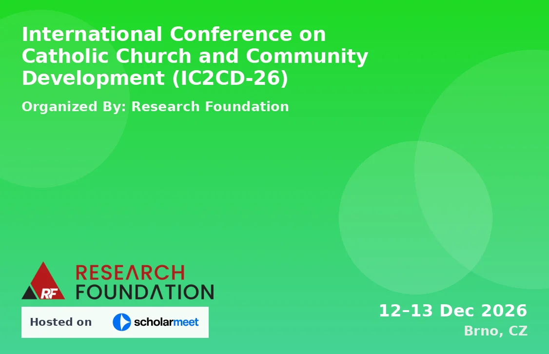 International Conference on Catholic Church and Community Development (IC2CD-26)