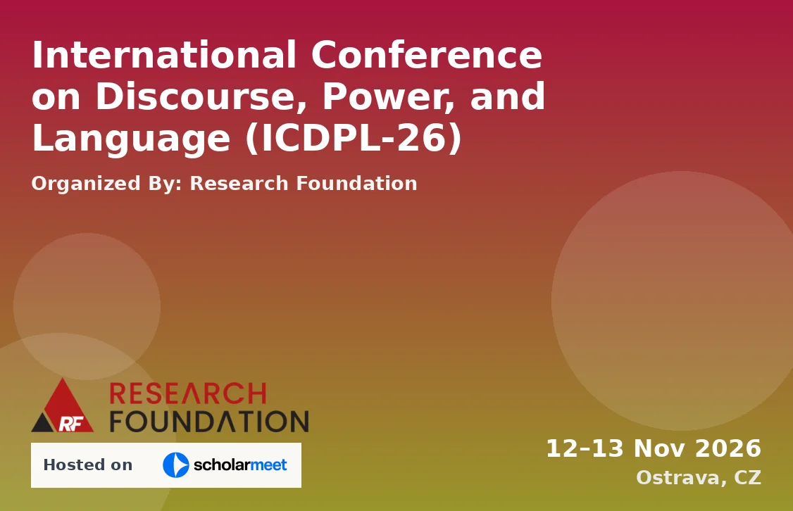 International Conference on Discourse, Power, and Language (ICDPL-26)