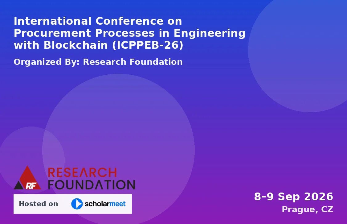 International Conference on Procurement Processes in Engineering with Blockchain (ICPPEB-26)