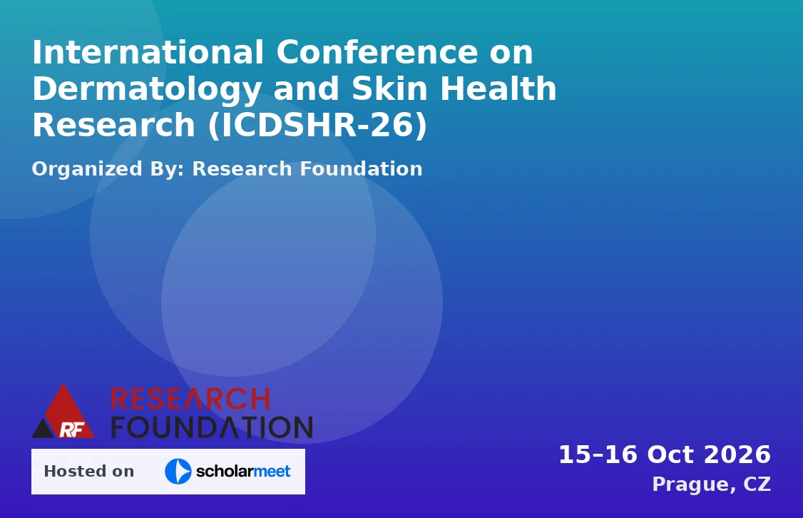 International Conference on Dermatology and Skin Health Research (ICDSHR-26)