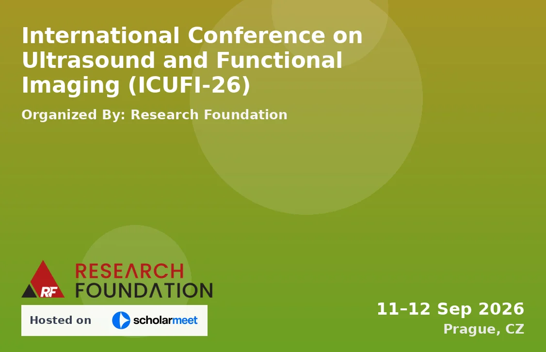 International Conference on Ultrasound and Functional Imaging (ICUFI-26)