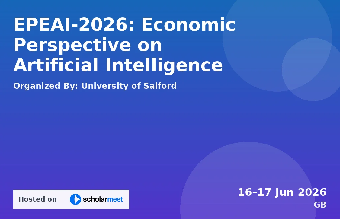 EPEAI-2026: Economic Perspective on Artificial Intelligence