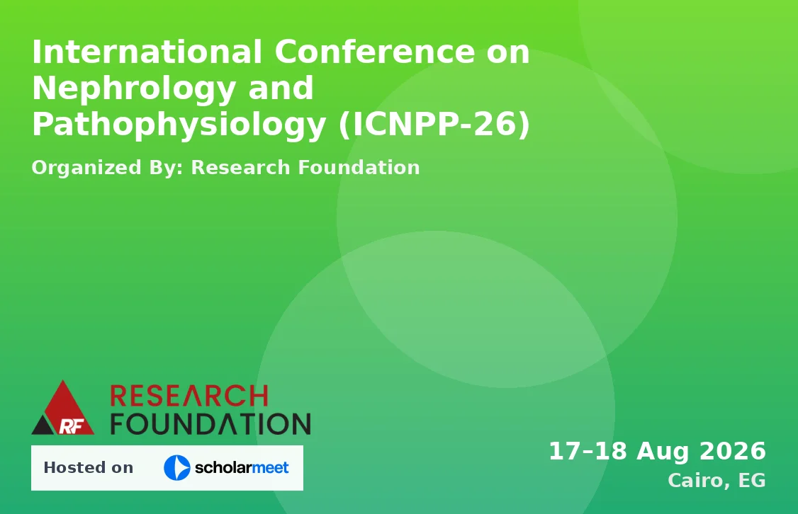 International Conference on Nephrology and Pathophysiology (ICNPP-26)