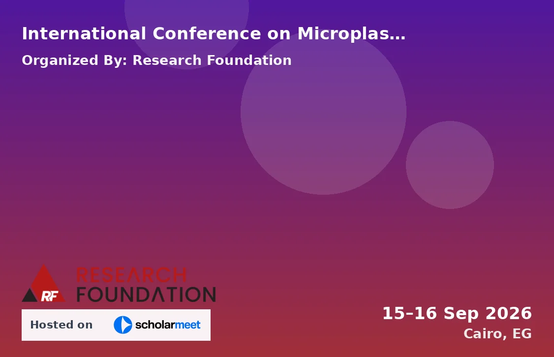 International Conference on Microplastics, Pollution, and Wastewater Sustainability (ICMPPWS-26)